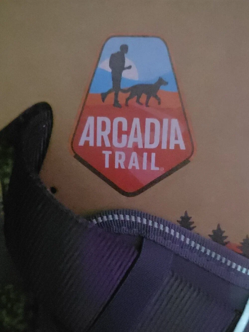 Arcadia Trail QUICK-DRY Harness in Reflective Gray/ Black XLARGE NWT